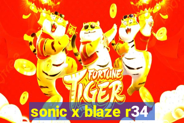 sonic x blaze r34